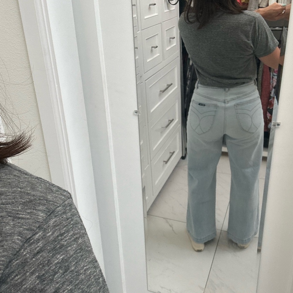 ROLLA'S Light Blue high rise Sailor Jeans - Picture 5 of 9
